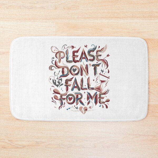 Item preview, Please Don't Fall For Me designed and sold by SkrabinhoArt.