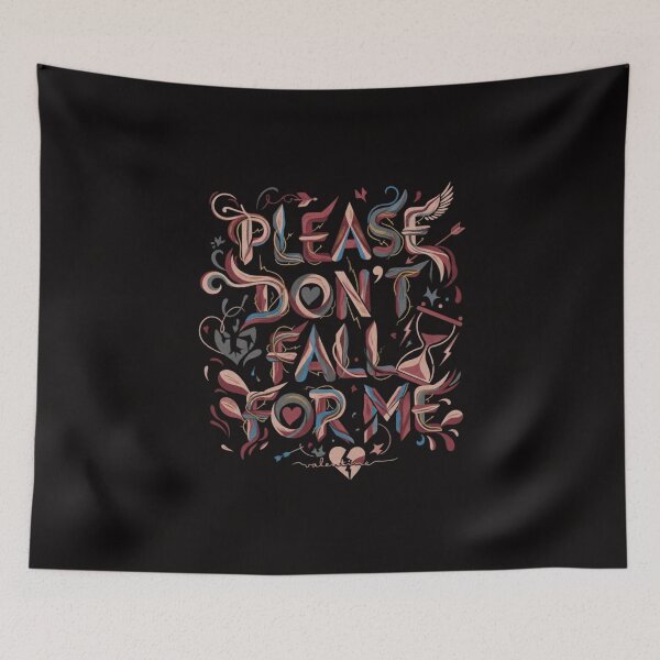 Item preview, Please Don't Fall For Me designed and sold by SkrabinhoArt.