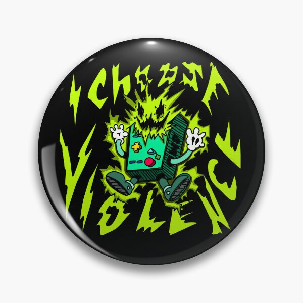 Item preview, BMO I Choose Violence Funny Adventure time Gamer Rage Quote Humor designed and sold by kuwagatamushi.