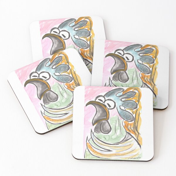Item preview, Rooster, singing Opera, Charcoal & Watercolour 2 designed and sold by Anke‘s Bazaar.