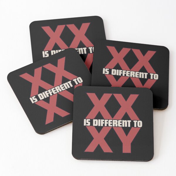 Item preview, XX Is Different to XY Statement Design designed and sold by PROPera-design.