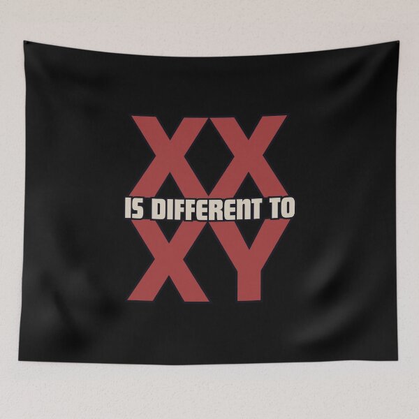 Item preview, XX Is Different to XY Statement Design designed and sold by PROPera-design.