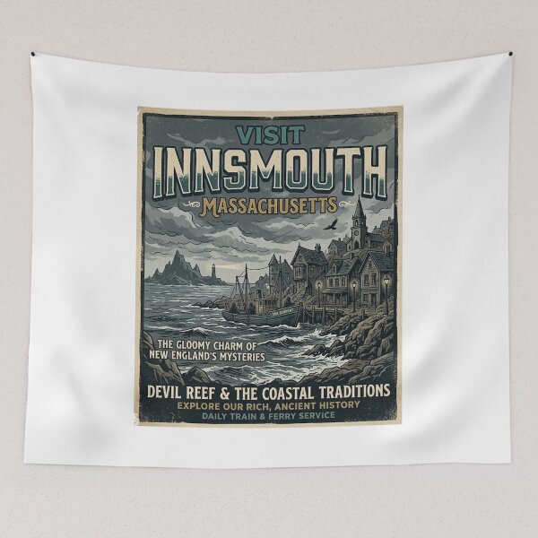 Item preview, Visit Innsmouth designed and sold by Bad-Decisions-Designs.