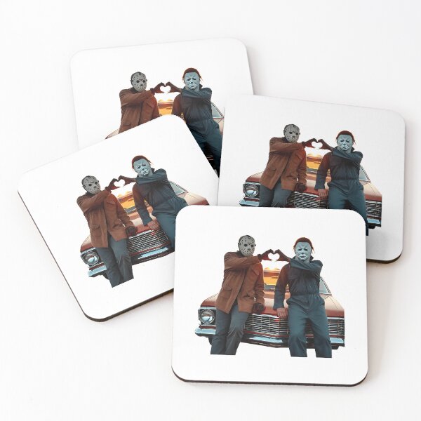 Item preview, Horror Icons United In Dark Retro Movie Style designed and sold by MatthewCo98528.