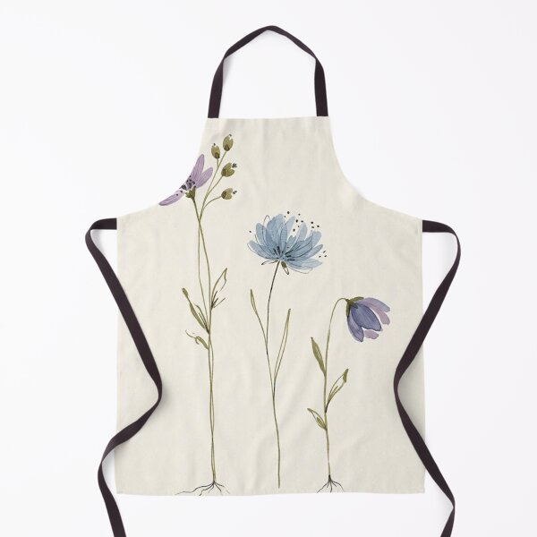 Item preview, Three Wildflowers – Minimal Botanical Line Art Illustration designed and sold by Zaramodo.
