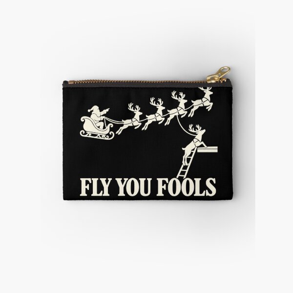 Item preview, Overthinker Reindeer Ladder Christmas Humor designed and sold by POD DYNASTY | Original Print On Demand T-Shirt Graphics.