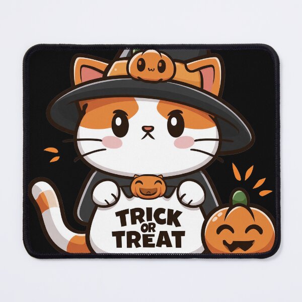Item preview, Cute Halloween Cat designed and sold by Living Positive With Dan.