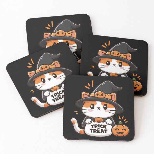 Item preview, Cute Halloween Cat designed and sold by Living Positive With Dan.