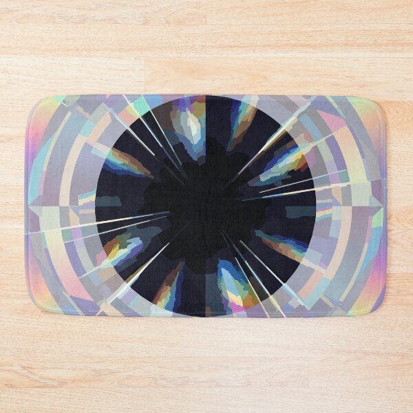 Item preview, Adversarial Rainbow Glitch Tunnel | AI Vortex Data Art Design designed and sold by Uglyandcute.