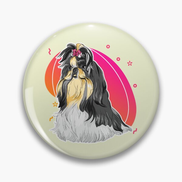 Artikelvorschau, Shih Tzu Porträt entworfen und verkauft von FanFest.