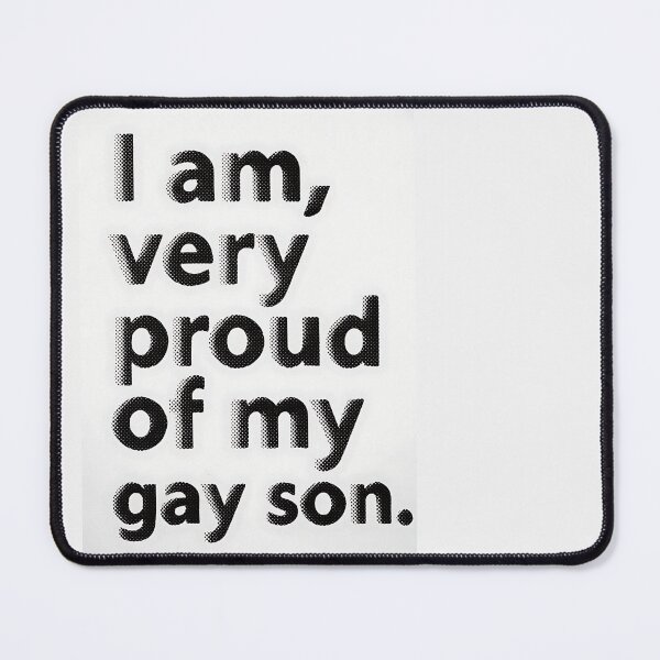 Item preview, I Am Very Proud of My Gay Son Text Design designed and sold by ZhivanCrimson.