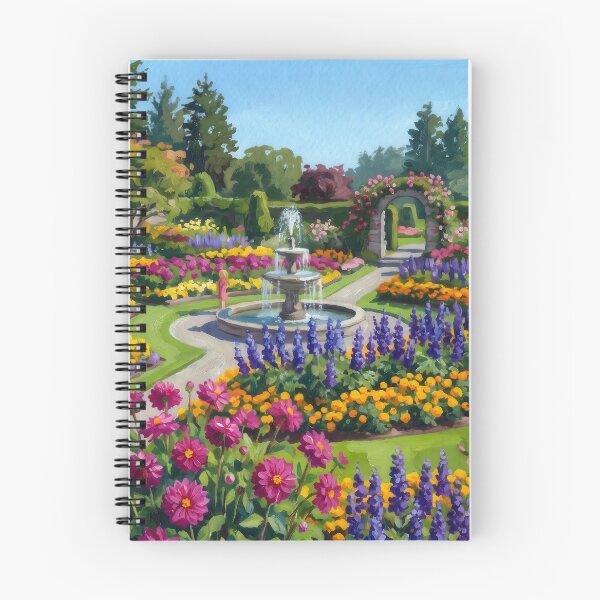Item preview, Butchart Gardens in Full Summer Bloom designed and sold by RedPeaStudio.
