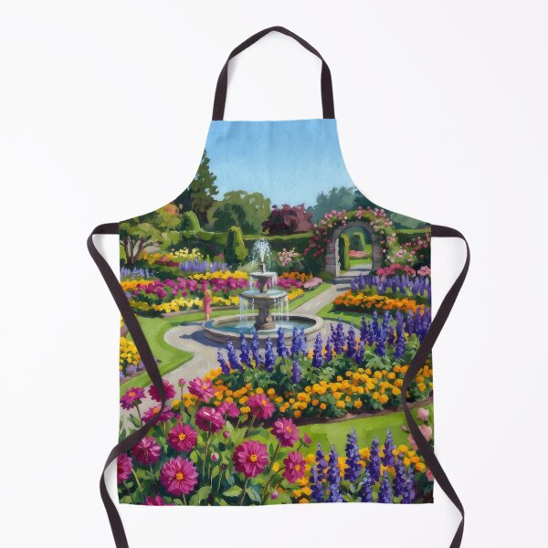Item preview, Butchart Gardens in Full Summer Bloom designed and sold by RedPeaStudio.