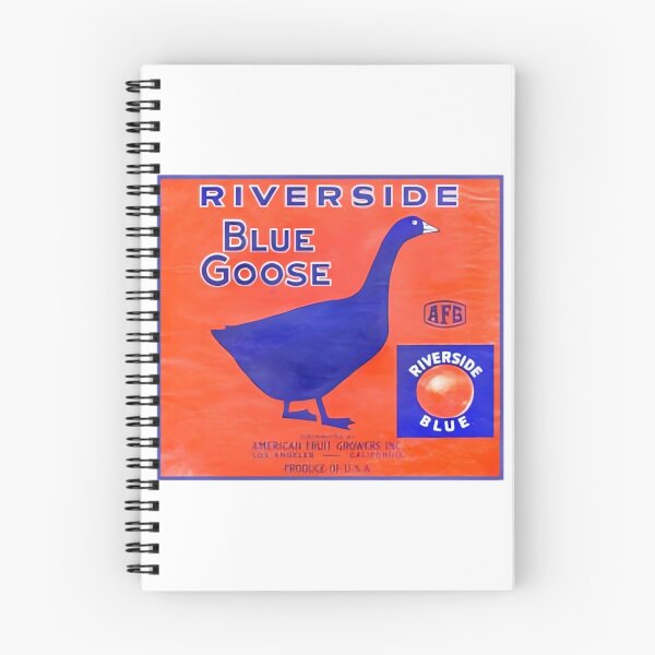 Item preview, Blue Goose Crate Label | Perfect Gift For You And Friends designed and sold by Crafts4MeAndU.