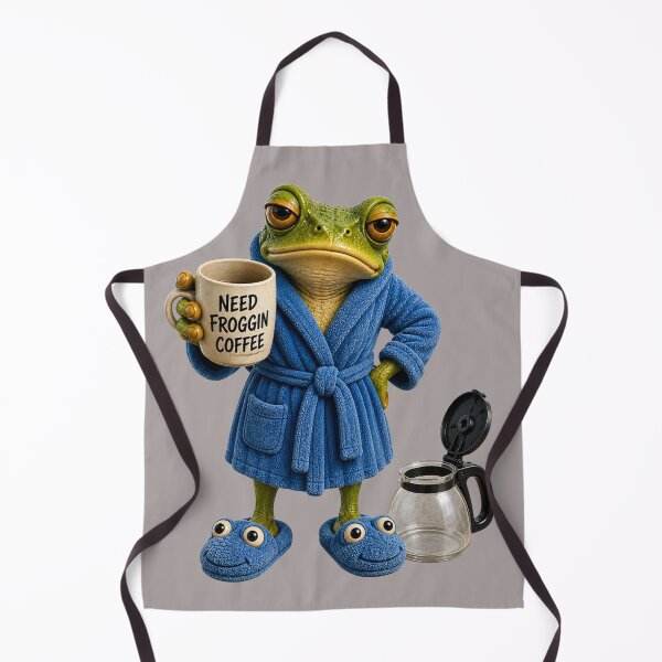 Item preview, Need Froggin Coffee Funny Frog designed and sold by CJLindy.