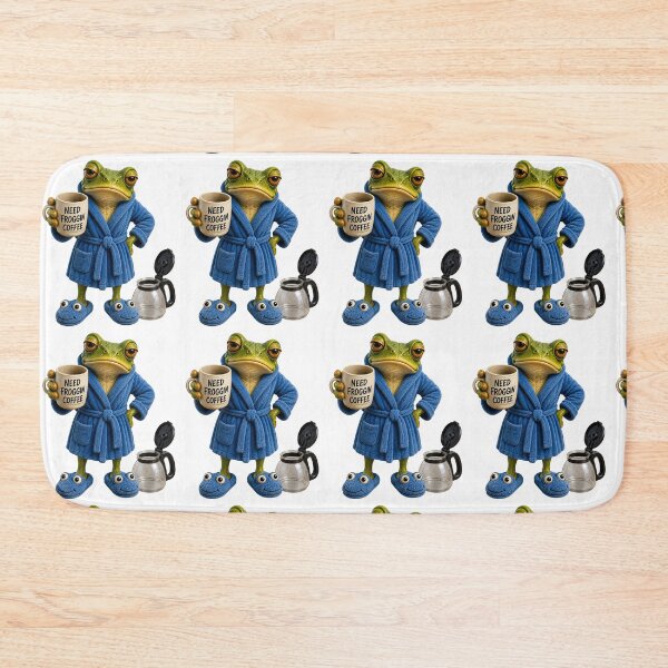 Item preview, Need Froggin Coffee Funny Frog designed and sold by CJLindy.