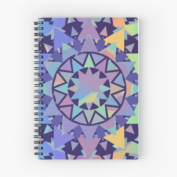 Item preview, Adversarial Purple Glitch Mandala | Cyberpunk Geometric Art Design designed and sold by Uglyandcute.