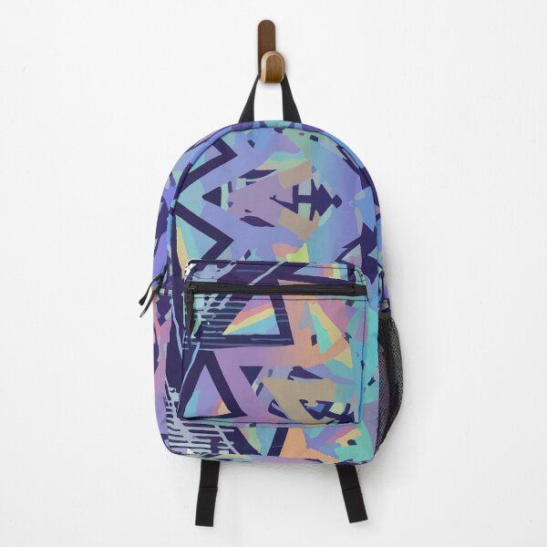 Item preview, Adversarial Purple Glitch Mandala | Cyberpunk Geometric Art Design designed and sold by Uglyandcute.
