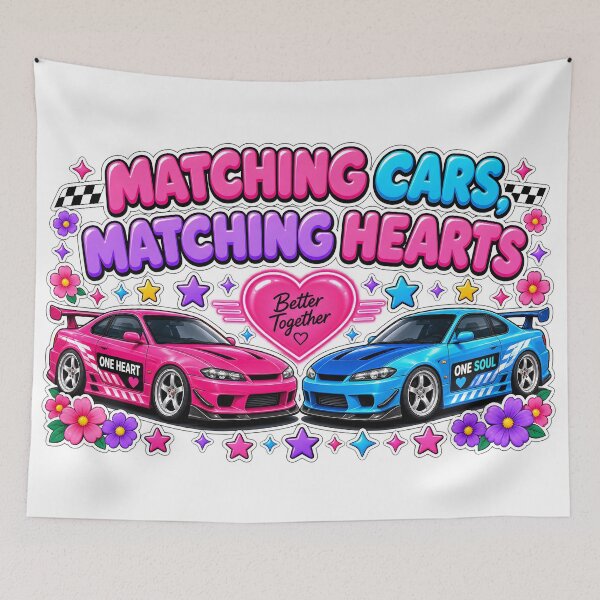 Item preview, Matching Cars, Matching Hearts designed and sold by zakvisuals.