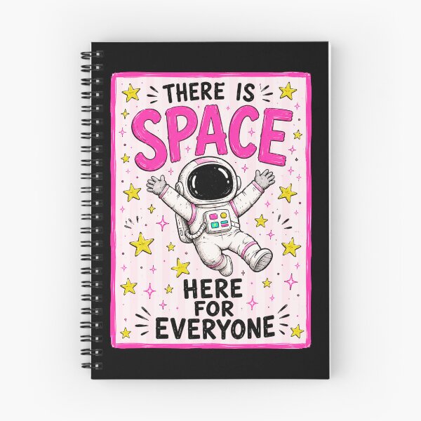 Item preview, Space Adventure Astronaut With Stars and Pink Cosmic Vibes designed and sold by ROUX-ART.