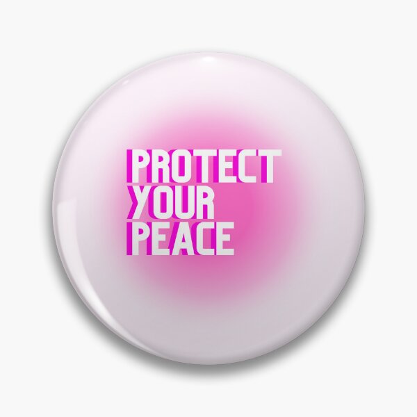 Item preview, Protect Your Peace Self Care Boundaries Quote designed and sold by jianina-alondra.