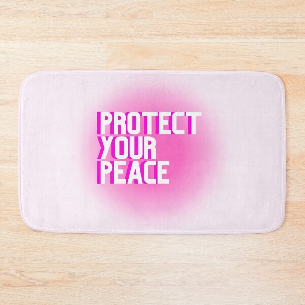 Item preview, Protect Your Peace Self Care Boundaries Quote designed and sold by jianina-alondra.
