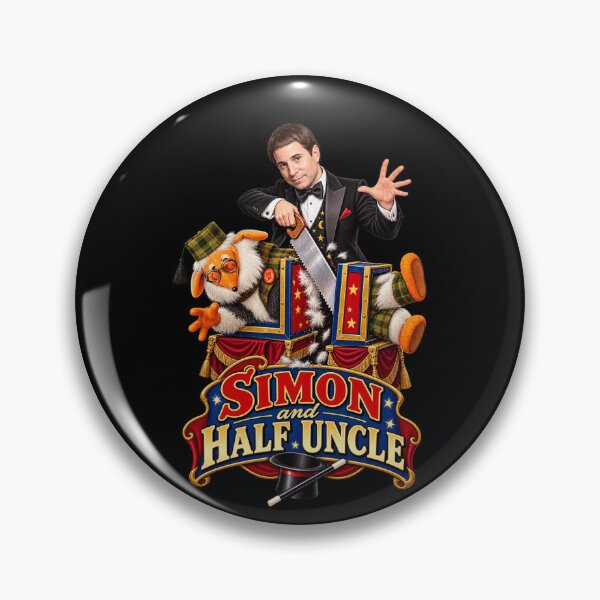 Item preview, Simon & Half Uncle designed and sold by halibutgoatramb.