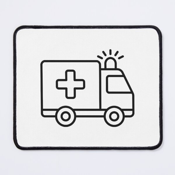 Item preview, Emergency Ambulance Medical Line Icon designed and sold by VectorForge Studio.
