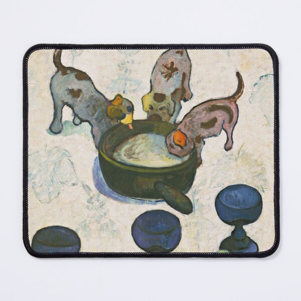 Item preview, Paul Gauguin - Still Life with Three Puppies 1888 still life painting art print portrait designed and sold by Jéanpaul Ferro.