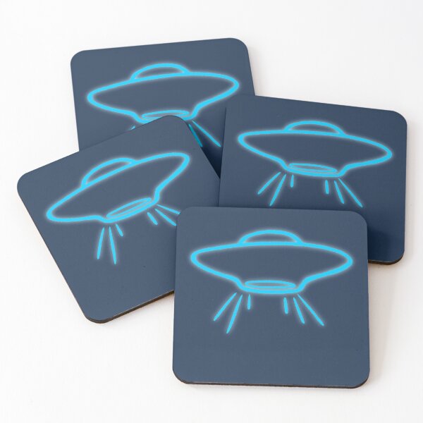 Item preview, Neon UFO designed and sold by PickledjoArt.