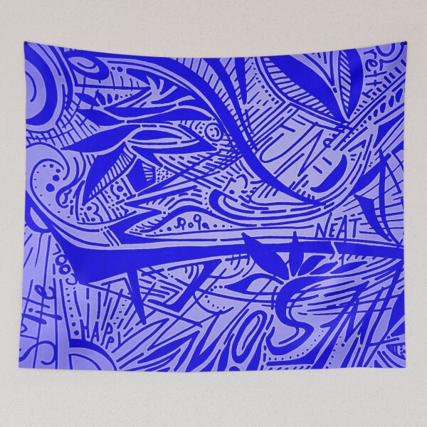 Item preview, Amazing Idea in Blue designed and sold by sarunamii.