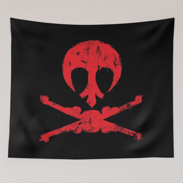 Item preview, Starfighter Skull and Crossbones designed and sold by The Common Tee.