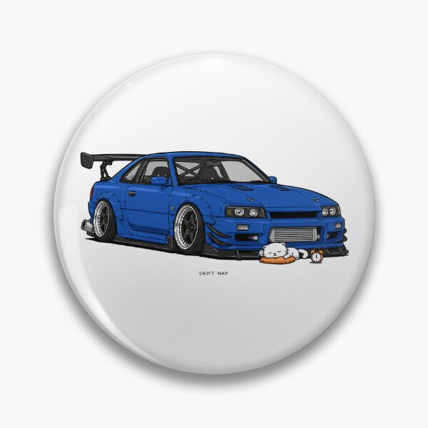 Item preview, Drift Nap Funny JDM Cat Car Meme designed and sold by MonkiFlipp.