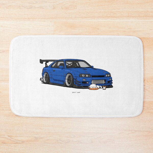 Item preview, Drift Nap Funny JDM Cat Car Meme designed and sold by MonkiFlipp.