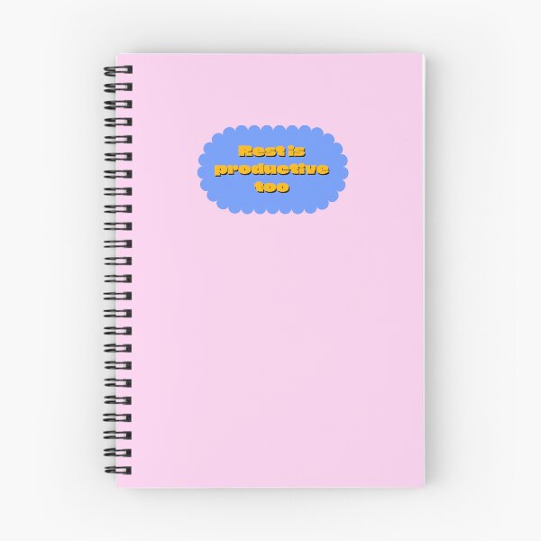 Item preview, Rest Is Productive Too Self Care Quote designed and sold by jianina-alondra.