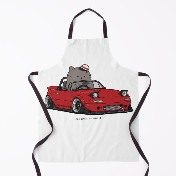 Item preview, Too Small To Send It Funny JDM Cat Car Meme designed and sold by MonkiFlipp.