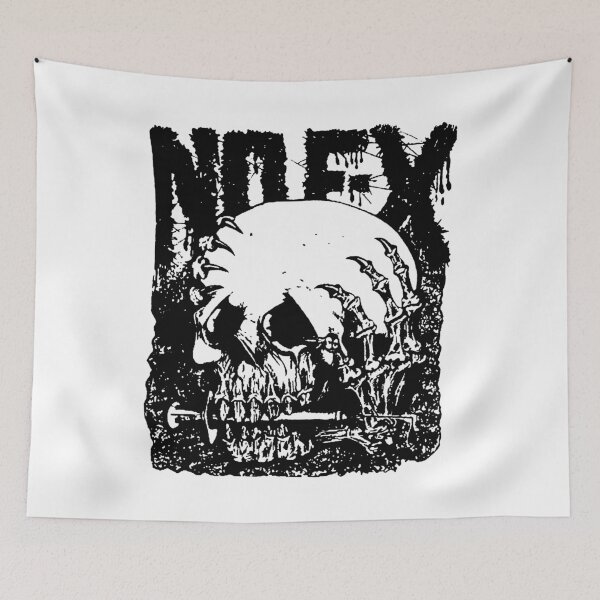 Item preview, Skull Silhouette Style Punk Rock Band designed and sold by CurioCorners.