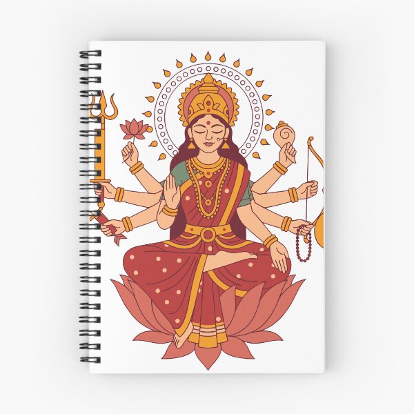 Artikelvorschau, Durga Ma • Hinduistische Göttin • Göttliche Mutter entworfen und verkauft von Mermaid's Treasure.