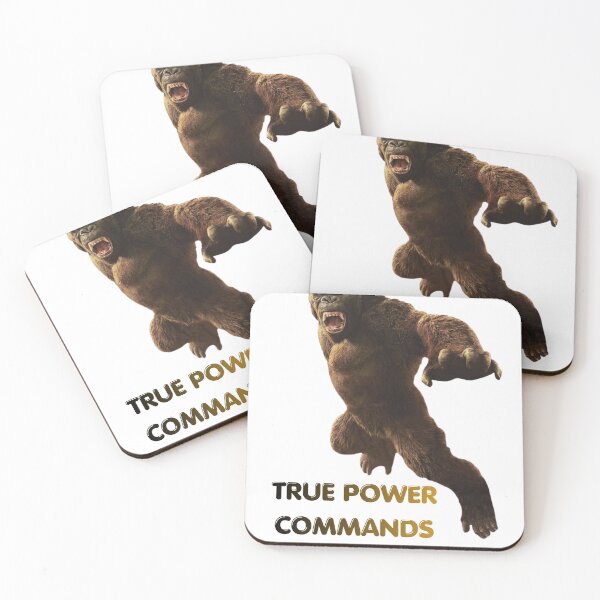 Item preview, True Power Commands Respect Gorilla Graphic T-Shirt - Fierce King Kong Art designed and sold by Chiedu10.