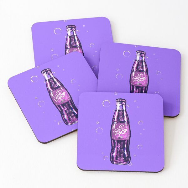 Item preview, "Grape Velvet Bottle Bubbles" (W) designed and sold by  Enjoy Artwork .