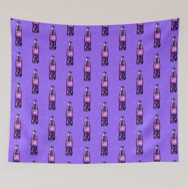 Item preview, "Grape Velvet Bottle Bubbles" (W) designed and sold by  Enjoy Artwork .