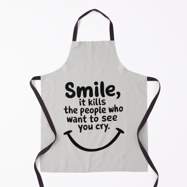 Item preview, Smile – Simple Positive Inspirational Text Design designed and sold by RajDeals.