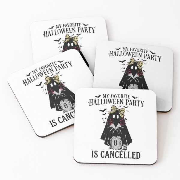 Item preview, My Favorite Halloween Party Is Cancelled Funny Introvert Ghost designed and sold by Lozarux.