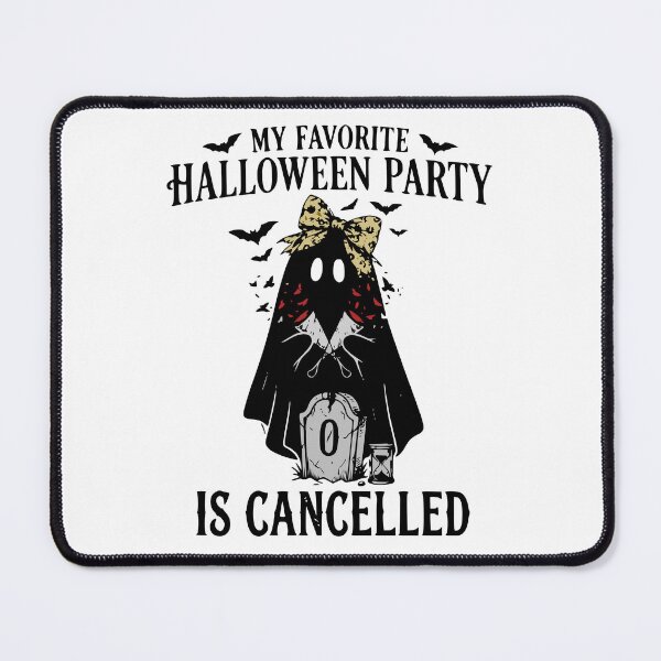 Item preview, My Favorite Halloween Party Is Cancelled Funny Introvert Ghost designed and sold by Lozarux.
