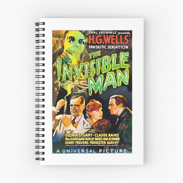 Item preview, The Invisible Man Sci-Fi Classic Movie T-Shirt & Gifts | Perfect Gift For You And Friends designed and sold by Crafts4MeAndU.