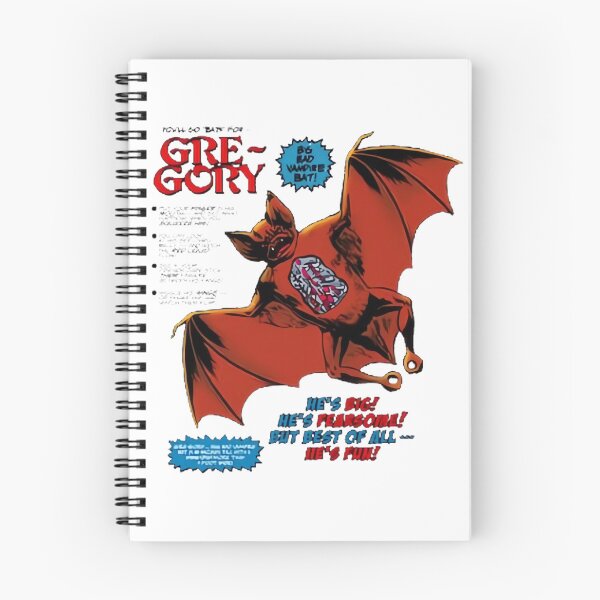 Item preview, Gregory The Big Bad Vampire Bat | Cute Spooky Gothic Art | Perfect Gift For You And Friends designed and sold by Crafts4MeAndU.