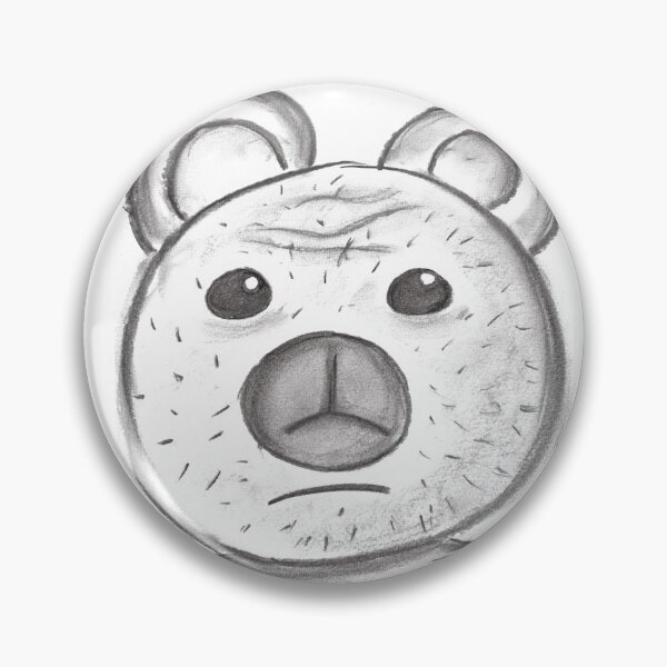 Item preview, Teddy Bear with Reservations, Charcoal designed and sold by Anke‘s Bazaar.