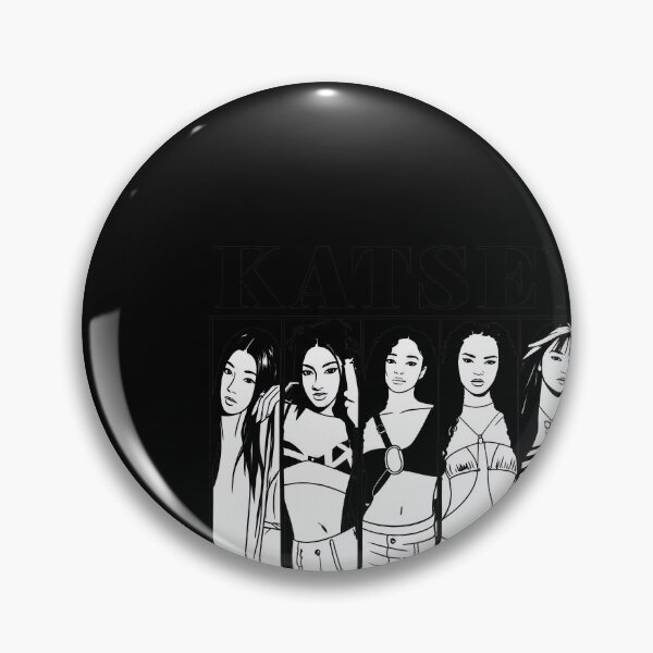 Item preview, Black And White Girl Group Portrait Line Art Design designed and sold by AllisonTu35526.