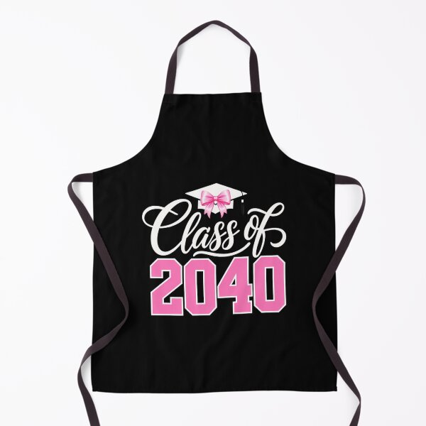 Item preview, Class of 2040 Pink Graduation Bow Graphic designed and sold by ROUX-ART.