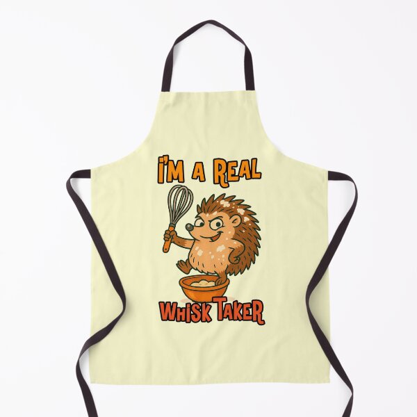 Item preview, Im A Real Whisk Taker Funny Hedgehog Baker Cooking Pun Quote designed and sold by nookmerch97.